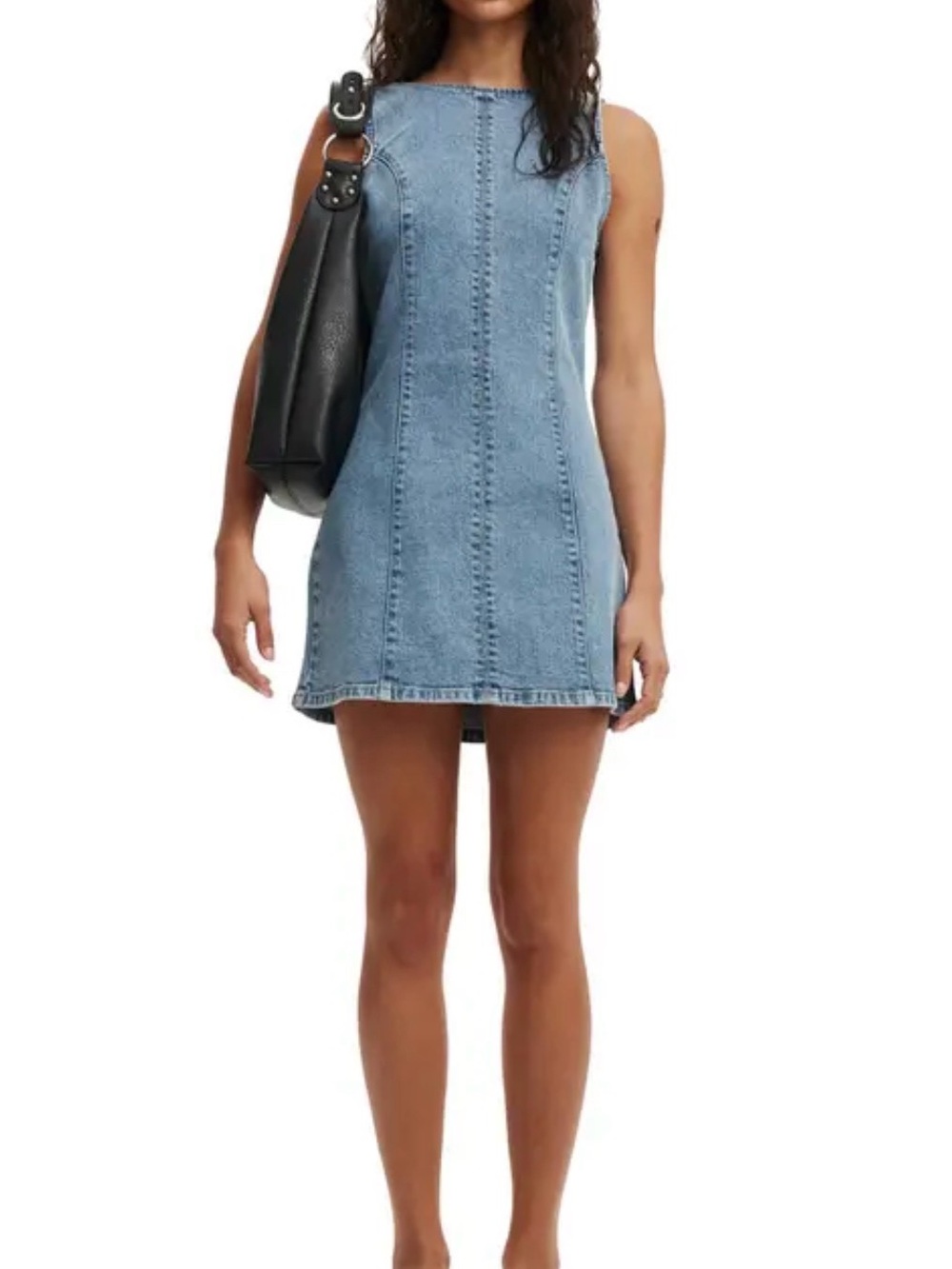 NWT Steve Madden Denim Shift Dress size Small